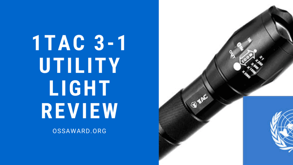 An image of 1Tac 3 in 1 Utility Light Review