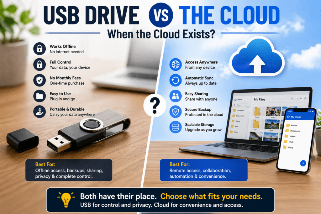 USB drive when the Cloud exists?