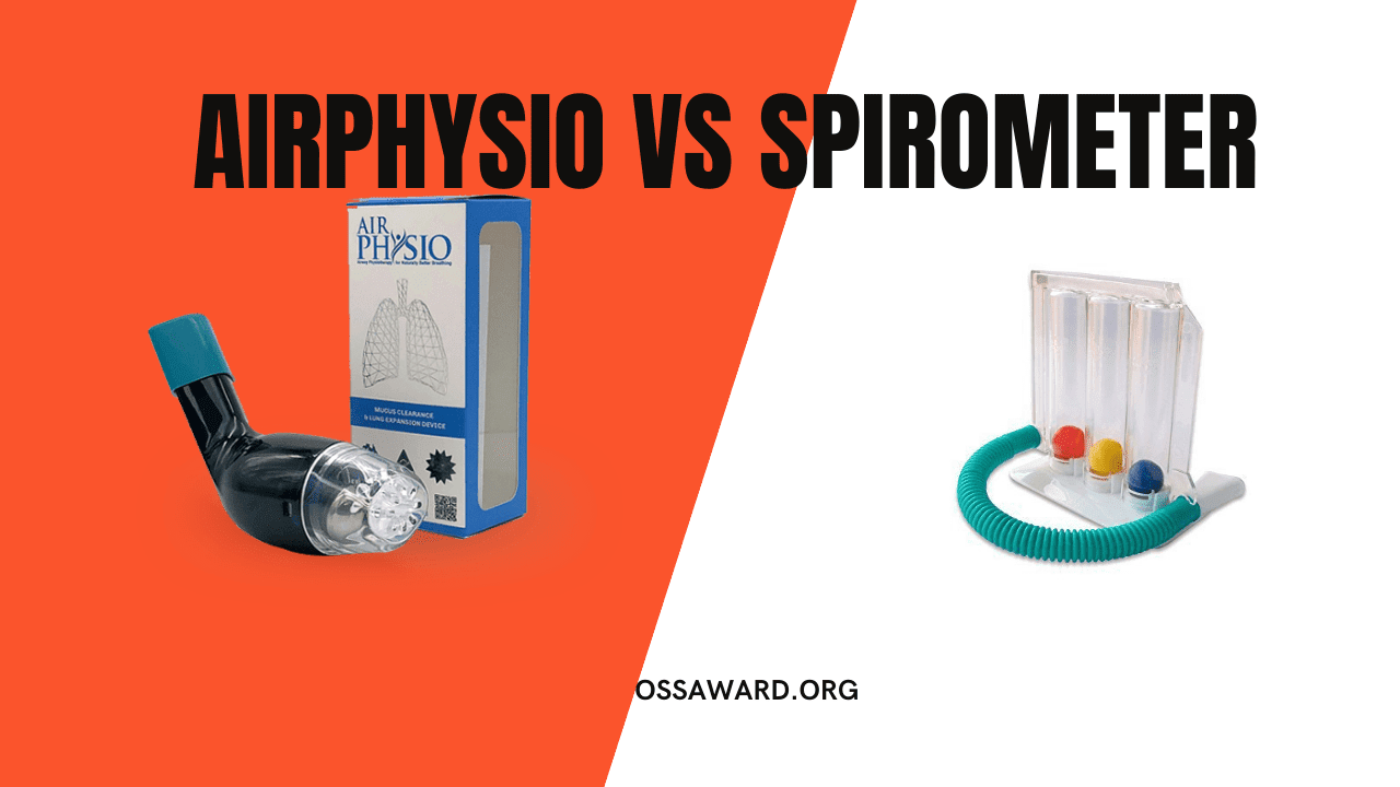 Airphysio vs Spirometer - Breathing Aid