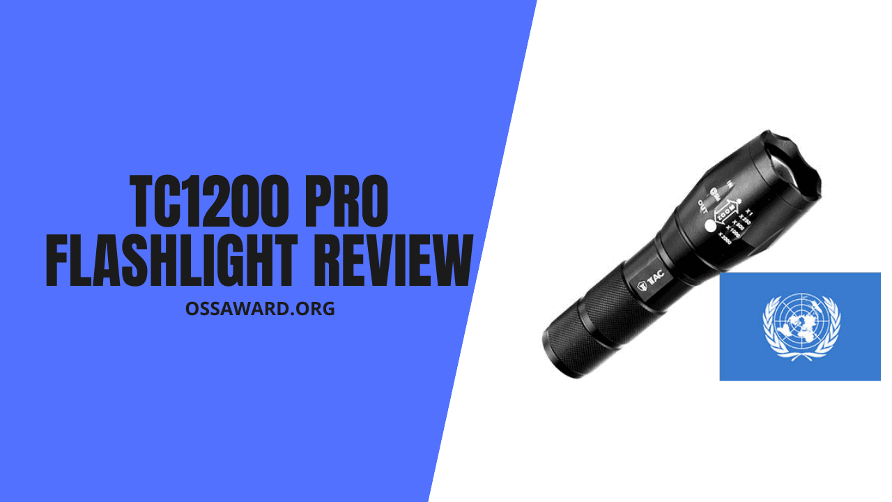 TC1200 Pro Flashlight Review