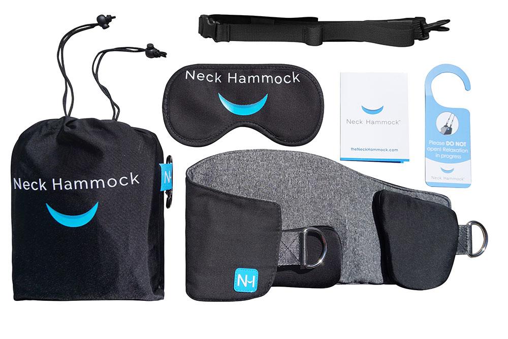 Inside the box of Neck Hammock