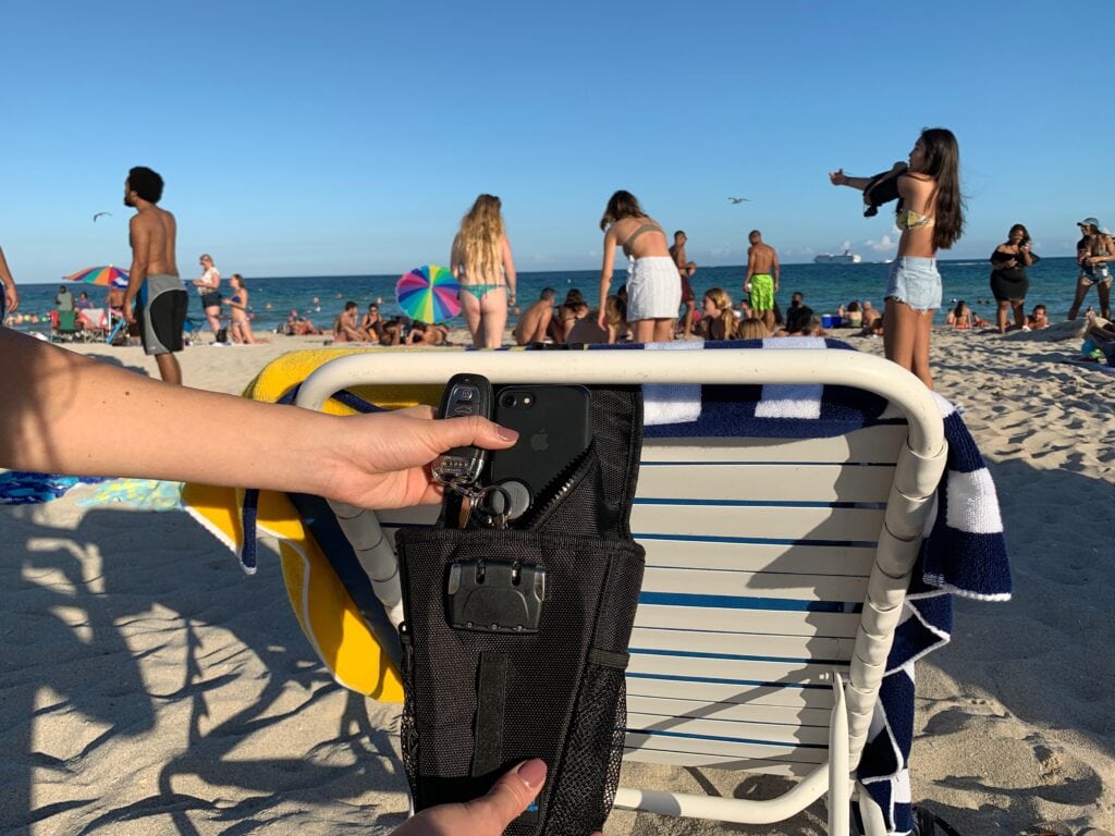 Flexsafe used at a beach