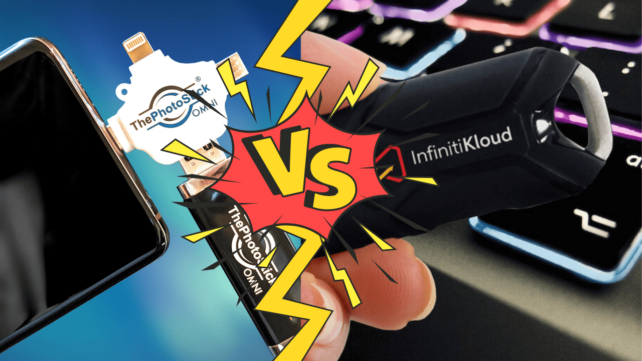 Photostick Omni vs Infinitikloud