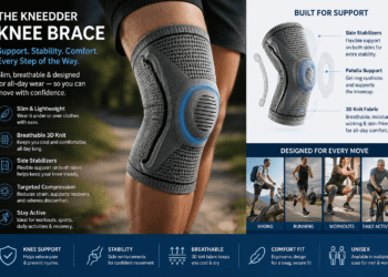 Kneedder Reviews: We Tested It. Here's the Real Truth. 13 Kneedder neoprene compression knee brace with lateral reinforcements