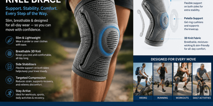 Kneedder Reviews: We Tested It. Here's the Real Truth. 1 Kneedder neoprene compression knee brace with lateral reinforcements
