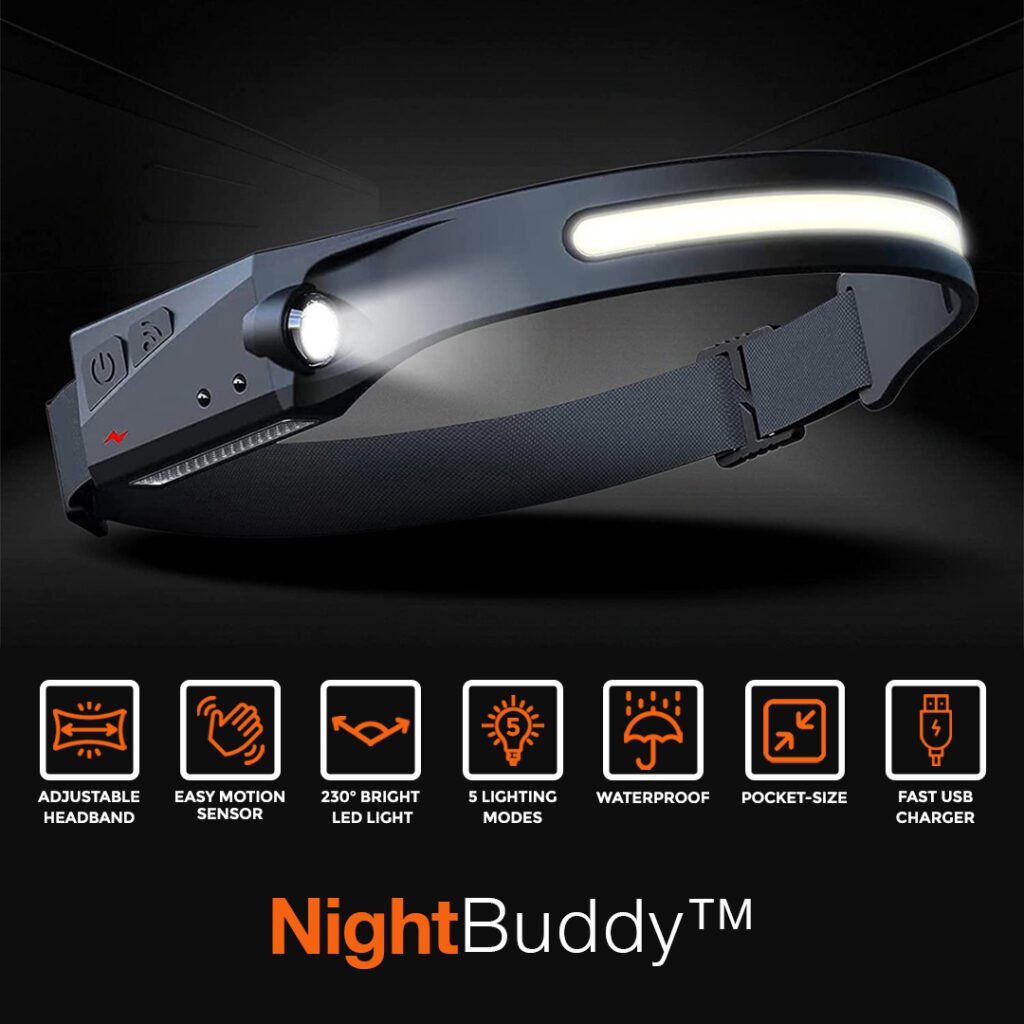 NightBuddy Headlamp Features