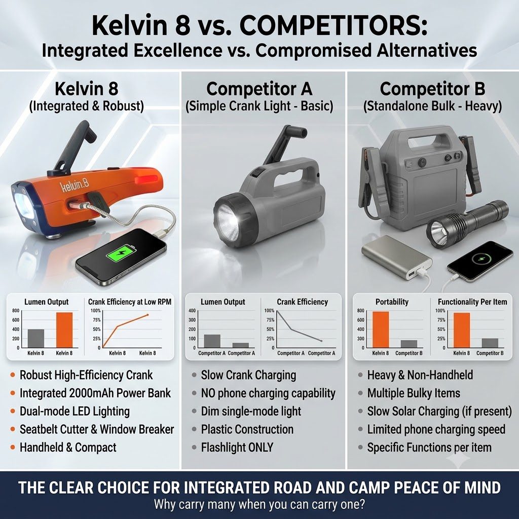 Comparison Table Kelvin 8 vs Competitors