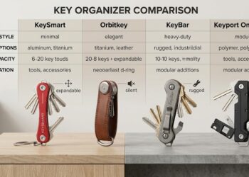 KeySmart vs Orbitkey vs KeyBar vs Keyport