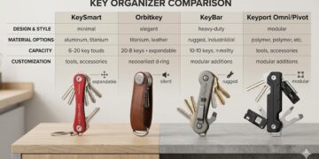 KeySmart vs Orbitkey vs KeyBar vs Keyport