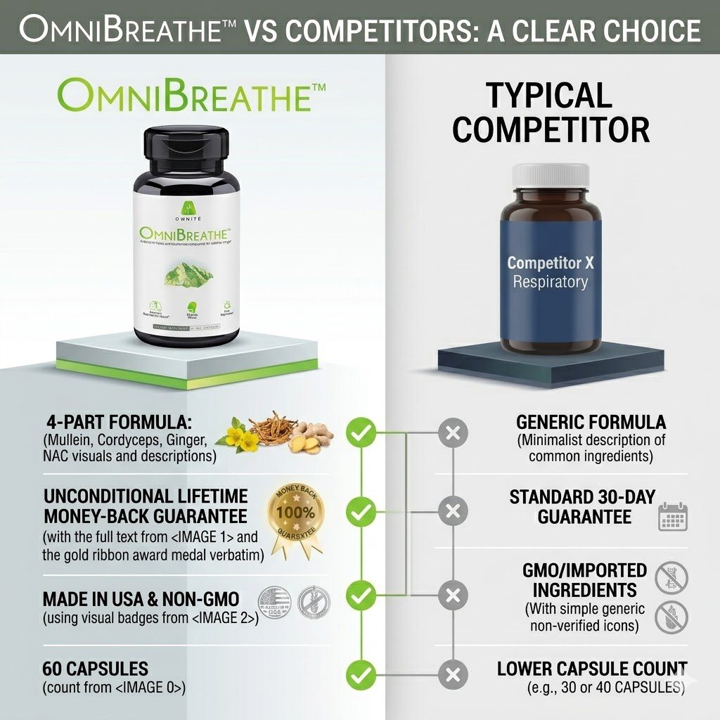 OmniBreathe Review (2026): Does This Lung Cleaner Actually Work? 4 OmniBreathe vs compettitors