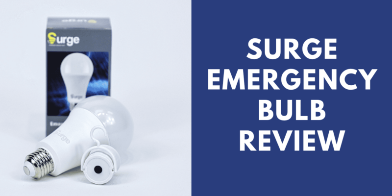 Surge Emergency Bulb Review: Emergency Backup Light